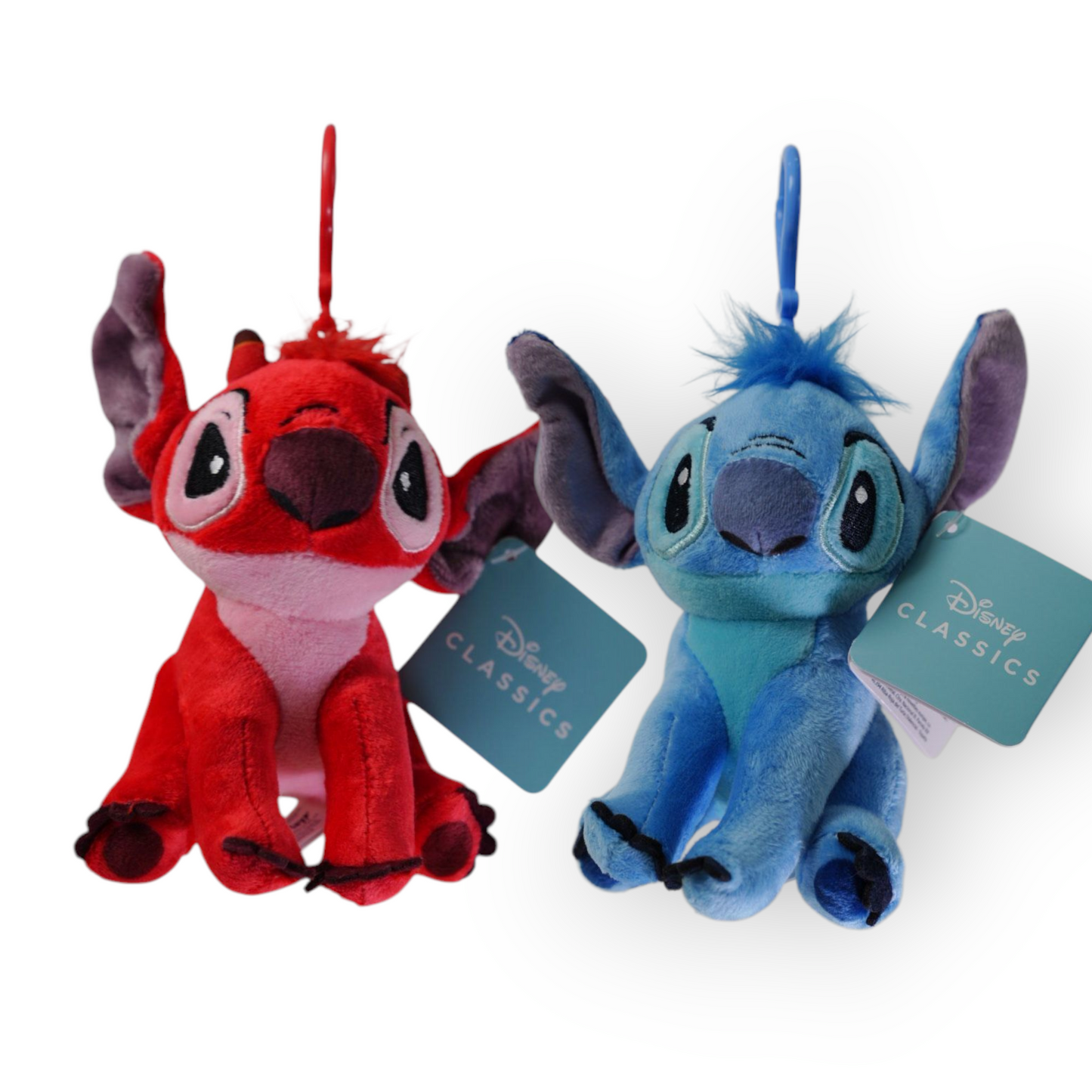 Lilo & Stitch - Stitch & Leroy Plüss Kulcstartó