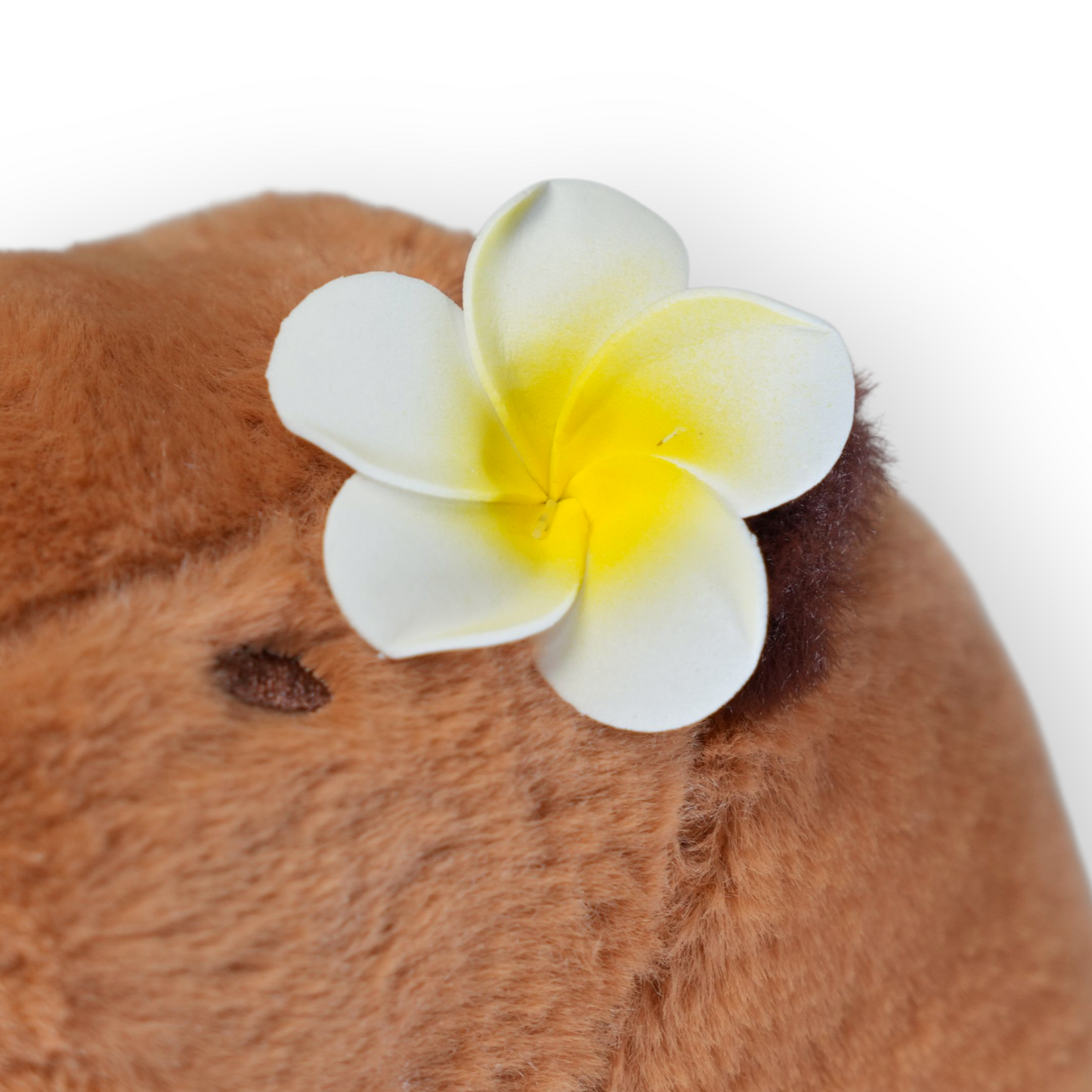 Capybara Plüss Hawaii Virággal